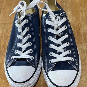 Converse Dark Blue Canvas Shoes